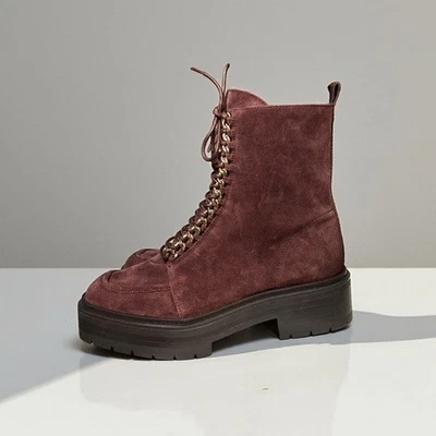 🌻НОВЫЕ с бирками Sam Edelman Spiced Pecan Lovrin боевые ботинки женский размер 8,5 - Изображение 1 из 4