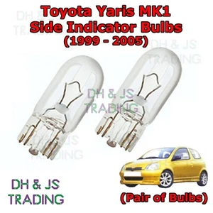 Per Toyota Yaris Lampadine Indicatore Laterale Lampadina MK1 (99-05) - Foto 1 di 1