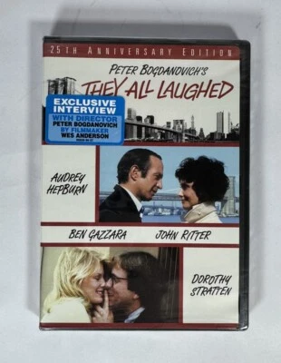 They All Laughed DVD New Sealed Peter Bogdanovich, Audrey Hepburn, John Ritter - Image 1 of 2