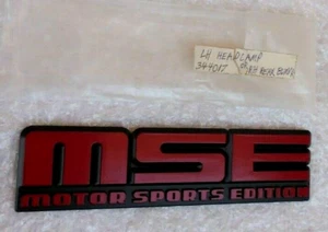 NOS 82 83 84 85 Trans Am MSE motor sports edition EMBLEM 1982 1983 1984 1985 RED - Picture 1 of 4