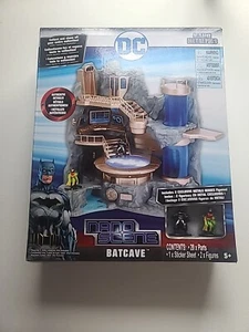 Nano Scene Metalfigs DC Batcave Action Figure Set Jada Toys - New Sealed Box - Picture 1 of 3
