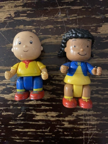 PBS Kids Caillou And Friends Caillou & Clementine 2.5" Poseable Action Figure Cover