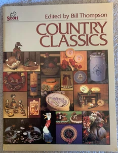 Country Classics Look In 18 Ceramic Projects, Scott Publications Book, Thompson - Picture 1 of 1