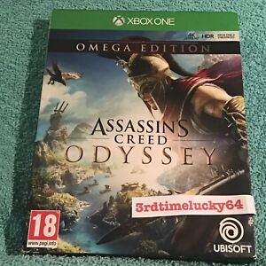 SALE 🔥  Assassins Creed RARE Odyssey Omega Edition Xbox One Game + Art book