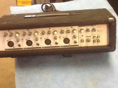 Mezclador eléctrico Phonic 408 Powerpod Series 80w (leer descripción) Foto 1 de 4