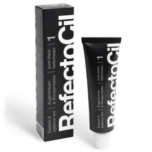 Refectocil Eyebrow & Eyelash tint 1.0 Pure Black 15ml - Picture 1 of 1