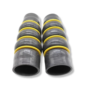 2X Ladeluftrohr Turboschlauch für Citroen Peugeot Ds3 Ds4 Ds5 1.6 Hdi 0382NN - Bild 1 von 8