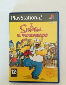 I SIMPSONS PS2 - SEHR GUTER ZUSTAND - ITALIENISCHE VERSION  - Bild 1 von 3