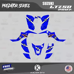 Graphics Kit for SUZUKI LTZ50 LT 50 16 MIL 2007+ Predator-blue - Bild 1 von 6