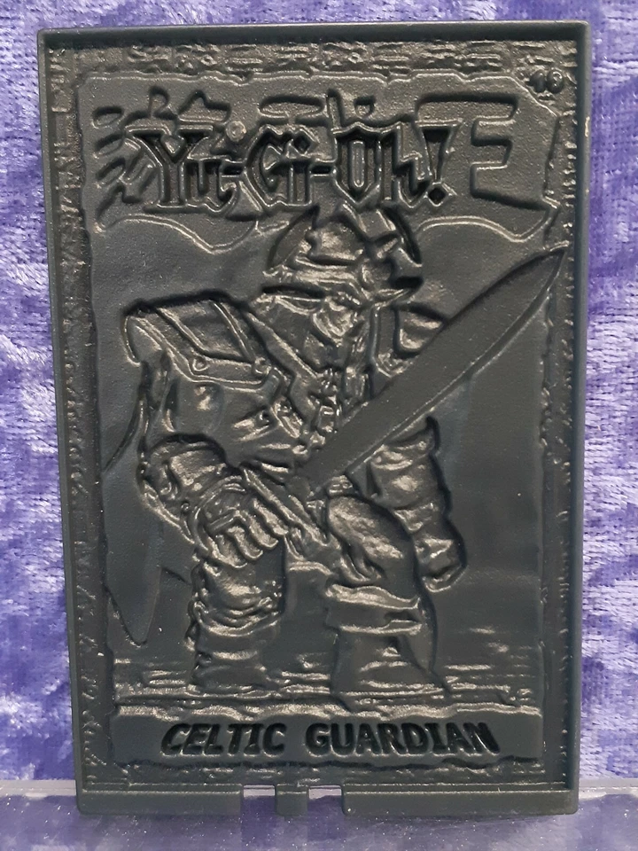 Tarjeta efecto 3d Kazuki Takahashi Yu-Gi-Oh 1996 solo Celtic Guardian 19 Foto 1 de 1