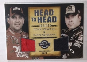 2010 Wheels Main Event Head to Head #HHTSRN Tony Stewart/Ryan Newman 3/150 - Picture 1 of 2