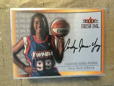 2000 Ultra WNBA Fresh Ink Autograph Carolyn Jones-Young