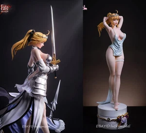 DT Studio Fate Saber The ideal land far away 1/4 Statue Double Suit Pre-sale - Picture 1 of 8