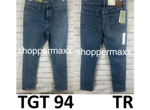 Men's Slim Fit Hemp Jeans - Goodfellow & Co, Owen Blue Denim, Size 32Wx30L - Picture 1 of 8