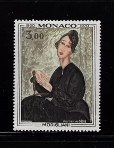 Monaco #776 (1970 Modigliani issue) VFMNH CV $2.00 - Picture 1 of 1