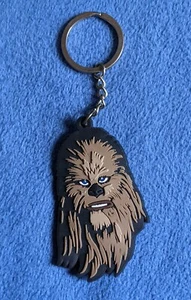 RARE Warner Bros STAR WARS Chewbacca pvc Keychain - US Seller - Picture 1 of 2