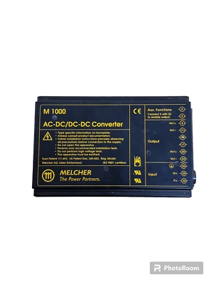 Melcher M 1000 AC-DC | DC-DC Converter - UNTESTED - Image 1 of 3