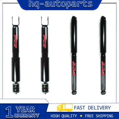 FCS 4X AMORTIGUADORES DELANTEROS TRASEROS PUNTALES para camioneta GMC SIERRA 1500 2004 doble cabina tracción trasera Foto 1 de 4