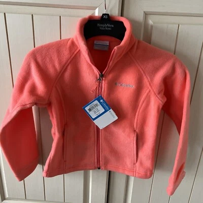 Columbia Pink June Lake Fleece Size XS (6/6X) - NWT - Image 1 of 3