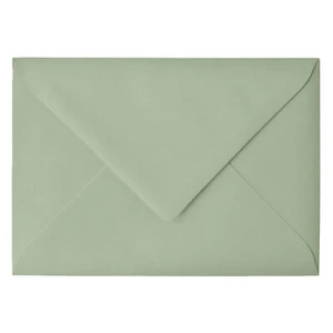 Briefumschlag Helles Grün Pastell C6 B6 Kuvert Hülle Einfarbig Nasskleb NORDEULE - Bild 1 von 5