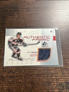 A123,916 - 2001-02 SP Game Used Authentic Fabric #AFKA Paul Kariya Jersey