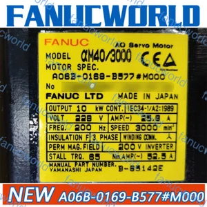 1PC New Fanuc A06B-0169-B577#M000 Servo Motor Expedited Shipping - Picture 1 of 6