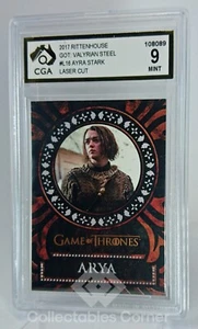 Juego de Tronos 2017 corte láser tarjeta Arya Stark grado 9 - Imagen 1 de 2