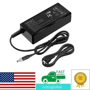 12V AC Adapter w/Locking For Life Fitness INX Commercial Elliptical Power Supply - Afbeelding 1 van 5