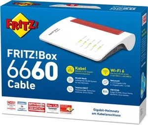 AVM FRITZ!Box 6660 Cable (nicht für Vodafone geeignet) - Picture 1 of 3