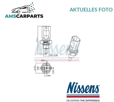 KÜHLMITTELTEMPERATURSENSOR 207001 NISSENS NEU OE QUALITÄT - Image 1 of 4