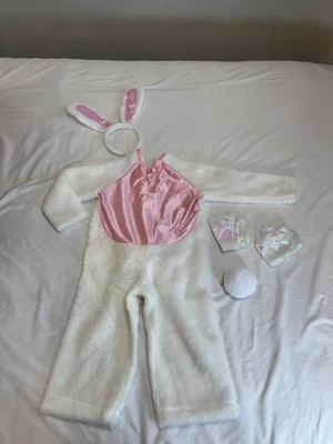 Disfraz de Conejo de Conejo Mono de Pascua Unisex Disfraz Niño 2-4T Foto 1 de 4