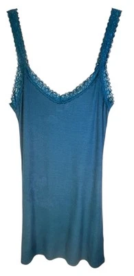 Camiseta sin mangas $69 Anthropologie con correa de encaje Cami X pequeña 0 2 acanalada camisola capas Foto 1 de 4