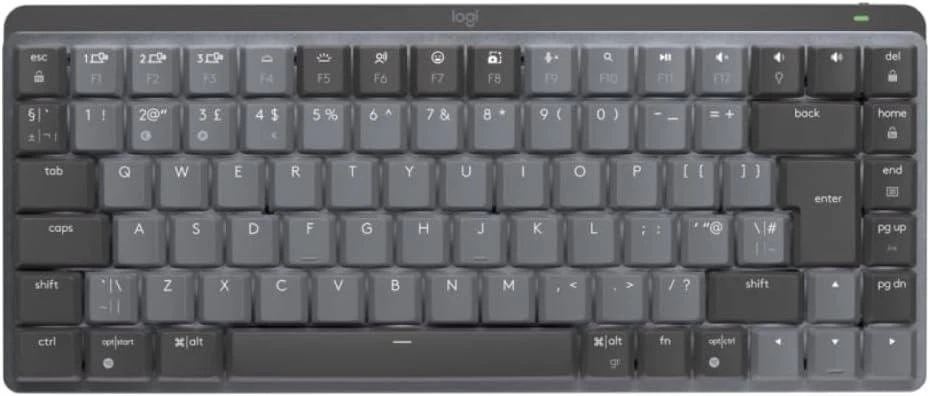 Logitech Mx Mechanical Mini Minimalist Wireless Illuminated Qwerty Uk English Gr - Image 1 of 1