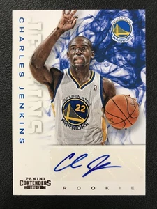 2012-13 Panini Contenders #279 Charles Jenkins Golden State Warriors RC AUTO - Picture 1 of 2