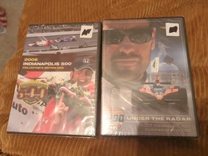 2 NEW DVD Lot Indianapolis 500 Commemorative Collector's Edition 2006 2007 - Foto 1 di 3
