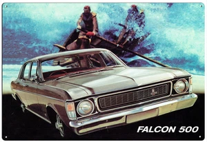 Falcon 500 - Retro Tin Sign - 20 x 30 cm Landscape - Picture 1 of 1