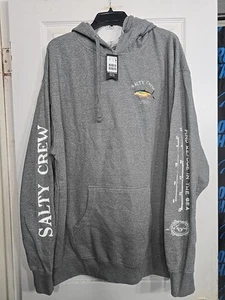 Salty Crew Ahi Mount Pullover Hoody - Gunmetal Heather - Neu Größe 2XL - Bild 1 von 11