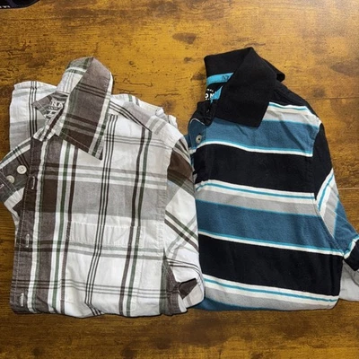 Lote Camisas Manga Larga Arizona Niños Talla Mediana 10/12 Foto 1 de 4