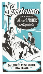 Fairhaven MA - 1940s Sportsman Oars Promo Brochure – Collapsible Oar & Oarlock - Picture 1 of 3
