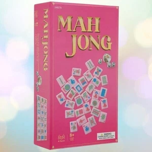 Gioco MahJong Rosa 152 Piastrelle Rosa Nuovo In Scatola Sigillato # Di Giocatori 4 - Foto 1 di 2