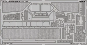 Eduard 1/35 PhotoEtch detail for Panzer IV Ausf. H for Zvezda kit - 36356 - Picture 1 of 3