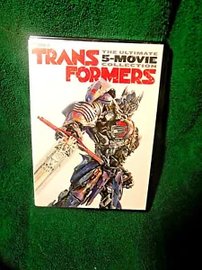 NEW/SEALED 4 DVD SET! TRANSFORMERS THE ULTIMATE 5 MOVIE COLLECTION! 764 MINUTES! - Foto 1 di 6
