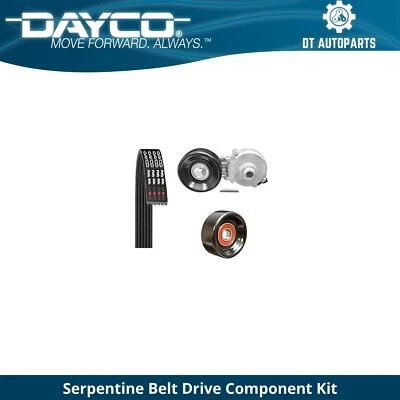 For 1992-1995 Chevrolet C2500 Suburban Serpentine Belt Drive Component Kit Dayco - Image 1 of 2