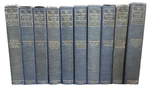The Literary Digest History of the World War Vols 1-10 HC Funk & Wagnalls 1919 - Picture 1 of 5