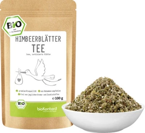 BIO Himbeerblättertee 100 g | 100% naturrein | ohne Zusätze - bioKontor - Bild 1 von 6