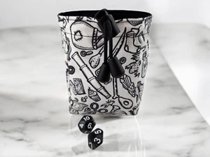 Adventures loot dice bag, TTRPG, game accessory, color me - Picture 1 of 4