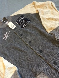 STAPLE NAVY VARSITY JACKET SZ L !!! NEW !!! - Picture 1 of 6