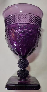 ONE Imperial Glass Vintage chroma Amethyst WATER Glass - Picture 1 of 4