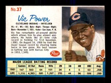 1962 Post #37 Vic Power   EXMT/EXMT+ X2923656