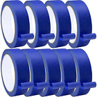 9 Rolls Blue Painter'S Tape, Multi Surface Masking Tape 1 Inch X 22Yd, Easy Rem